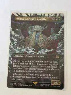 Jenova, Ancient Calamity Borderless Final Fantasy Foil 346 - Image 1