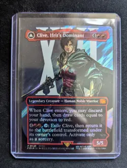 Clive, Ifrit's Dominant (Borderless) (Surge Foil) (0530) Final Fantasy English - Image 1