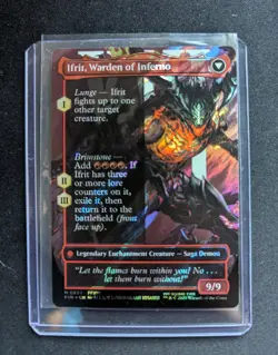 Clive, Ifrit's Dominant (Borderless) (Surge Foil) (0530) Final Fantasy English - Image 2