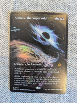 MTG - Sothera, the Supervoid [Showcase]Edge of Eternities FOIL 0360 - Image 1