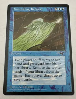 MTG X1 ** Diminishing Returns X1 Near Mint Unplayed Alliances Rare SellbyCyn - Image 1