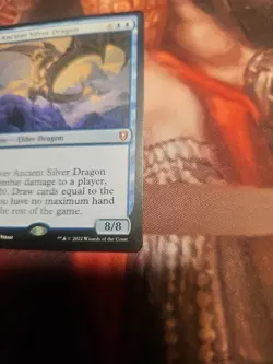 Ancient Silver Dragon Commander Legends: Battle for Baldur's Gate Regular NM - Image 2