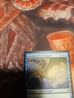 Ancient Silver Dragon Commander Legends: Battle for Baldur's Gate Regular NM - Image 4