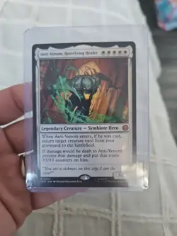 MTG SPM Spider-Man M0001 Non-Foil Anti-Venom, Horrifying Healer PACK FRESH Magic - Image 1