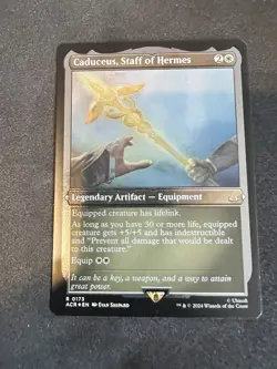Caduceus, Staff of Hermes (Foil Etched) Universes Beyond: Assassin's Creed Foil - Image 1