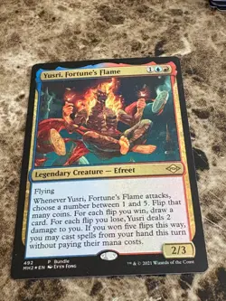 YUSRI, FORTUNE'S FLAME Magic MTG Modern Horizons 2 Foil - Image 1