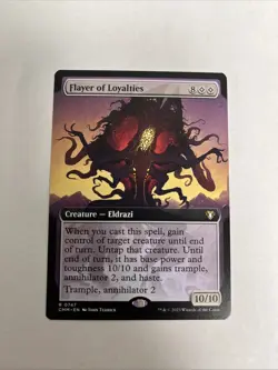 Flayer Of Loyalties Extended Art Nonfoil Commander Masters MTG - Image 1