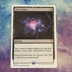 Worst Fears (REGULAR) x1 - MTG Mystery Booster 2 MB2 #52 - Image 1