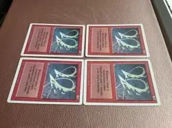 4X Manabarbs Revised MTG Magic the gathering - Image 5