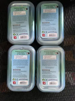 Pokemon TCG Empty Mini Tin Lot of 4 Pokemon (No Packs) Scorbunny Galarian Ponyta - Image 2