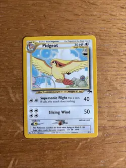Pokemon Pidgeot Southern Islands Promo Card 02/18 LP - Image 1