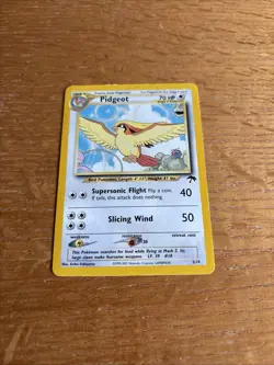 Pokemon Pidgeot Southern Islands Promo Card 02/18 LP - Image 2