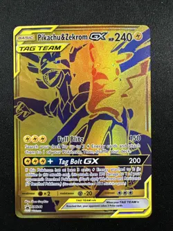 Pikachu & Zekrom GX SM248 SM Promos Holo English Pokemon - Image 1