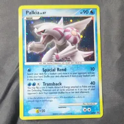 Pokemon TCG - Palkia - DP27 - Ultra Rare - Diamond & Pearl Promo [Moderate Play] - Image 1