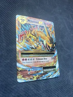 Pokemon Mega Charizard Ex 13/108 Xy Evolutions Miscut ERROR! - Image 2