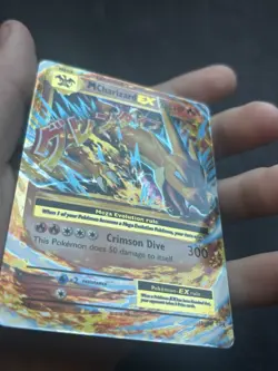 Pokemon Mega Charizard Ex 13/108 Xy Evolutions Miscut ERROR! - Image 4