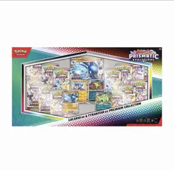Pokemon Prismatic Evolutions Lucario EX and Tyranitar EX Premium Collection X2 - Image 2