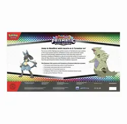 Pokemon Prismatic Evolutions Lucario EX and Tyranitar EX Premium Collection X2 - Image 5