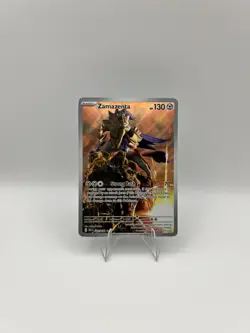 2025 Pokemon SV Destined Rivals DRI EN Zamazenta #201/182 - Image 1