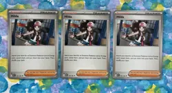 Pokemon TCG; 3x Hilda - 84/86- Scarlet Violet White Flare - NM - Image 1