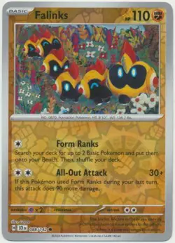 FALINKS 088/142 STELLAR CROWN POKEMON (REVERSE HOLO, NM) - Image 1