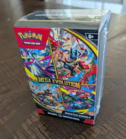 Pokemon TCG Mega Evolution Booster Bundle (6 Packs) Sealed - Image 1