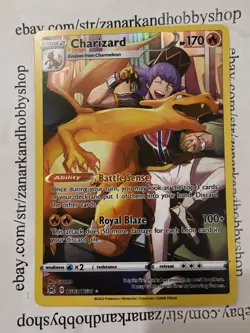Pokemon Charizard TG03/TG30 Lost Origin NM - Image 1