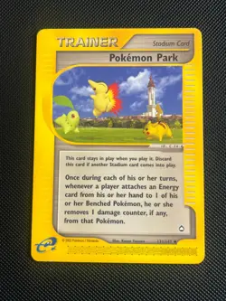 Pokemon Park (131/147) Aquapolis - Uncommon - Vintage - 2002 - LP - Pokemon TCG - Image 1