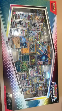 Lucario EX & Tyranitar EX Premium Collection Box Factory Sealed Pokemon TCG - Image 1