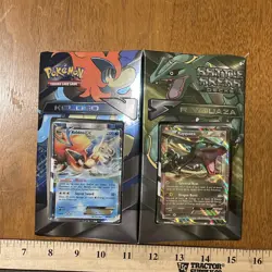 Pokemon Rayquaza EX vs Keldeo EX Battle Arena Decks 2016 - Factory Sealed Deck - Image 1
