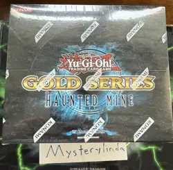 Yugioh Gold Series Haunted Mine Display Booster Box Factory Sealed - Image 1