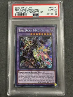2022 Yu Gi Oh The Dark Magicians Legendary Duelists PSA 10 - Image 1