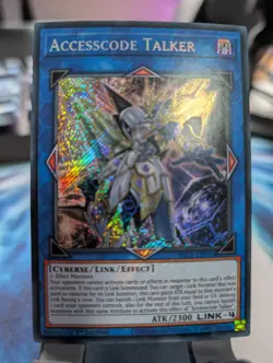 YuGiOh! Accesscode Talker BLCR-EN093 Secret Rare 1st Ed - Image 1