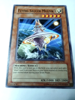 Yu-Gi-Oh Flying Saucer Muusik'i Power of the Duelist POTD-EN030 1st Edition NOS - Image 2