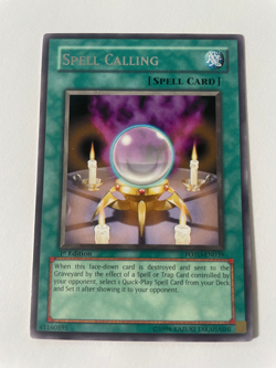 Spell Calling - POTD-EN039 - Rare - 1st Edition - NM - YuGiOh! - Image 1