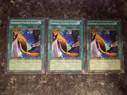 3X Gryphon's Feather Duster IOC-091 - Yugioh Yu Gi Oh! 3 Playset - Image 1