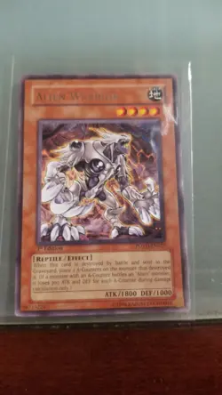 Alien Warrior - Yu Gui Oh - POTD-EN027 - 1st Edition - Power Of The Duelist - LP - Image 1