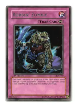 Robbin' Zombie - IOC-109 1st Edition Rare - YuGiOh-LP - Image 1