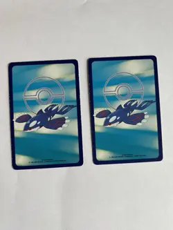 Rare Bagon & Phanpy Poker Pokemon Sapphire Playing Cards Kyogre Back 2003 LP/NM - Image 2