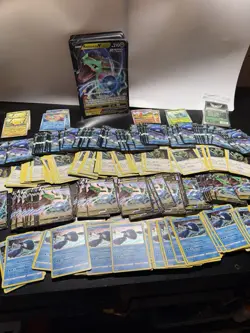 Lot Rayquaza V Oversized and other Promo Cards Crown Zenith Sea & Sky Pokemonm - Image 1