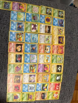 VINTAGE Pokemon Card Bulk - 41 Cards $70 Total Ungraded VALUATION! - Image 1