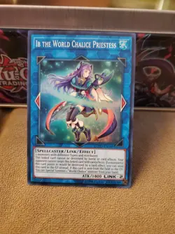 YuGiOh Ib the World Chalice Priestess - COTD-EN048 - Super Rare - 1st card lot - Image 2