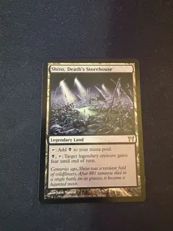 Shizo, Death's Storehouse Champions of Kamigawa Magic the Gathering Card - Image 1