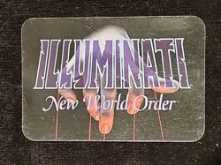 Illuminati New World Order Assassins Ultra-Rare Card Spontaneous Combustion INWO - Image 2