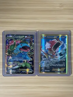Pokemon TCG Lot of 2 EX Cards RARE - Image 1