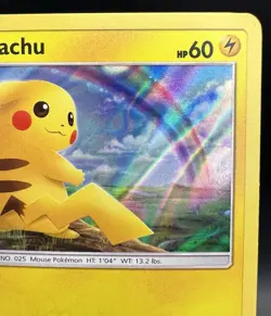Pikachu 28/73 Holo Shining Legends 2017 Pokemon Card TCG - Image 4
