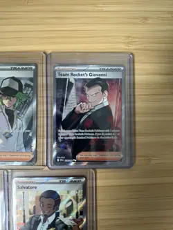 Lot of 5 Pokemon Full Art Trainer Cards - Image 3