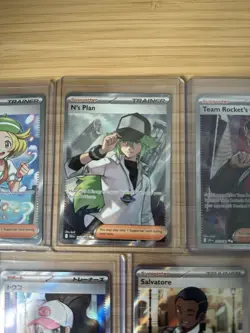 Lot of 5 Pokemon Full Art Trainer Cards - Image 4