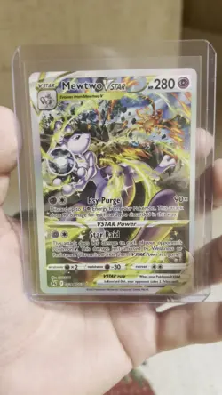 Mewtwo VSTAR Crown Zenith: Galarian Gallery Ultra Rare Card #GG44/GG70 - Image 2