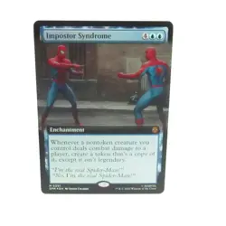 Mtg Impostor Syndrome FOIL EXTENDED #251 SPM Card Mythic Pack Fresh - Image 3